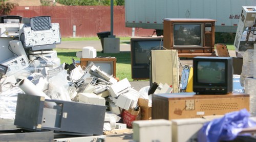 Eco-friendly disposal methods during flat clearance