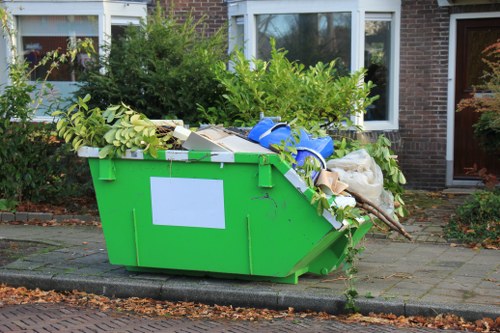 Satisfied homeowner after garage clearance